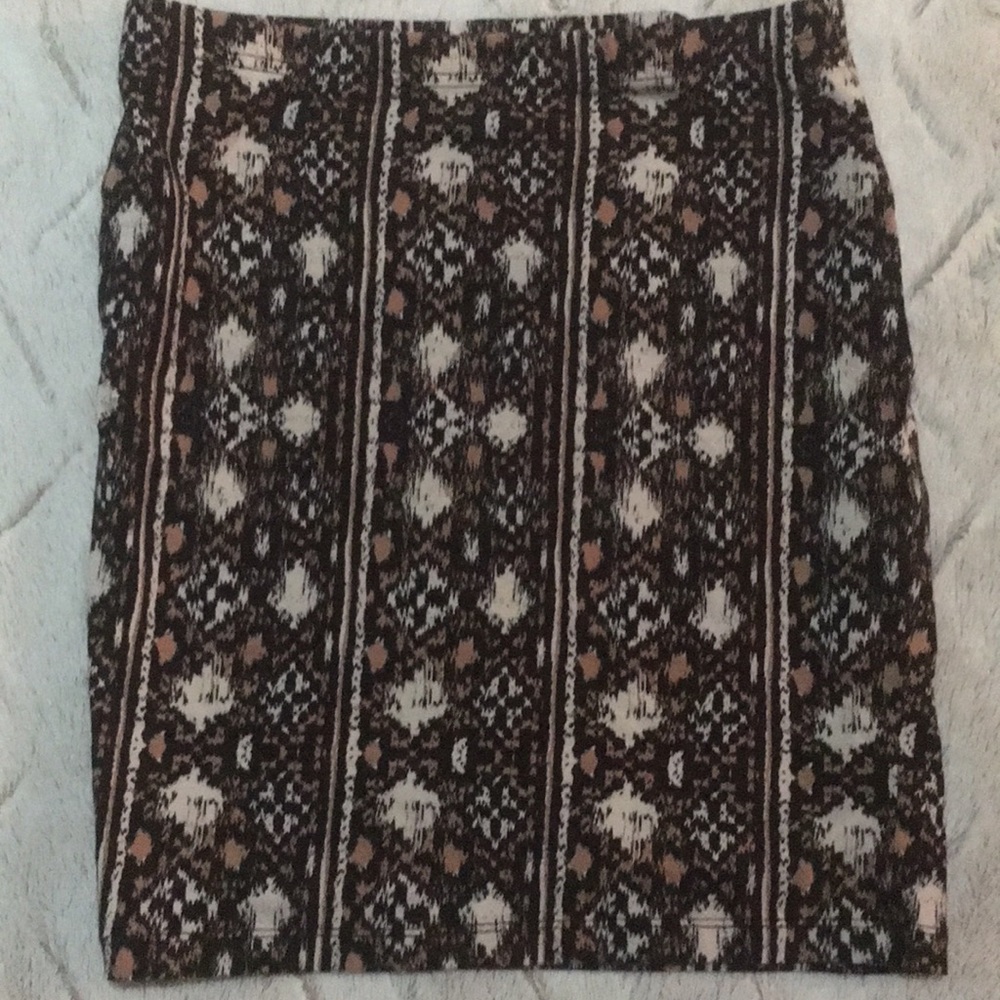 Skirt.  Cotton and spandex